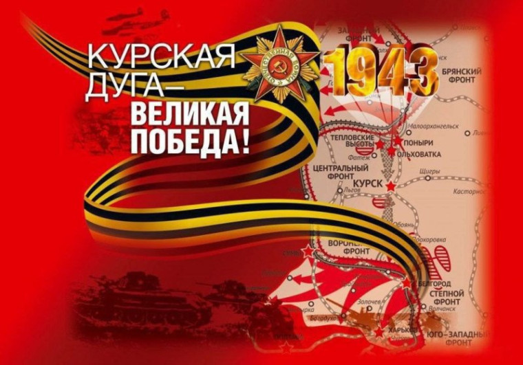 80-летие победы советских войск в Курской битве.